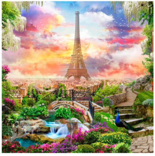 500pc - European Collage (Square)