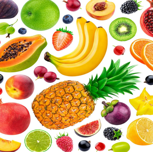 121pc - Fruit & Berries (Square)