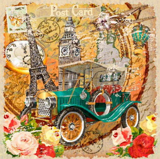 500pc - Travel the World (Square)