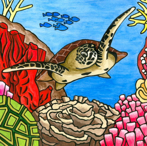 500pc - Turtle (Square)