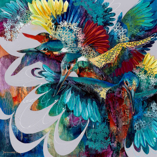 500pc - Kingfisher Crush (Square)