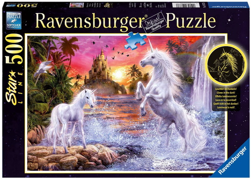 Ravensburger 500pc - Unicorns at the River
