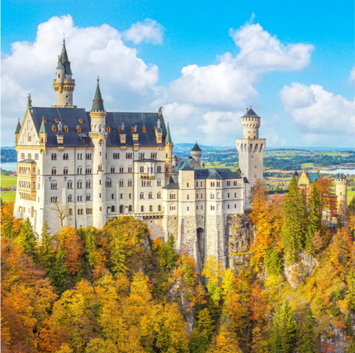 500pc - Neuschwanstien Castle (Square)